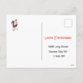 Cute Horse Happy Birthday Feestdagenkaart (Achterkant)