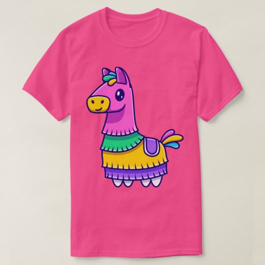 Cute Horse Pinata T-shirt (Design voorkant)