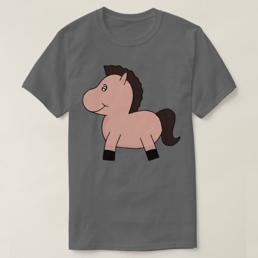 Cute Horse T-shirt (Design voorkant)