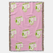 Cute Horses Chinese New Year 2026 Lucky Deken (Voorkant Verticaal)