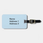 Cute  Horses Mama Baby Bagagelabel (Voorkant horizontaal)