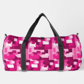 Cute Hot Pink Digital Camo Pattern Girly Plunjezak (Achterkant)