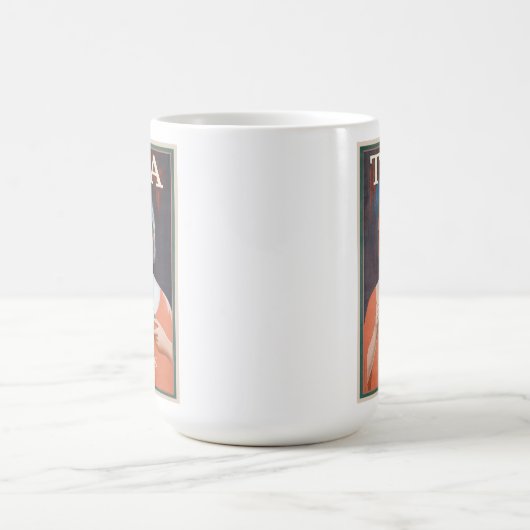 Cute  Hot Tea Poster Koffiemok (Center)