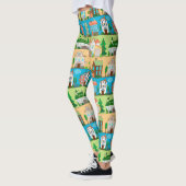Cute Houses Leggings (Links)