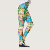 Cute Houses Leggings (Rechts)