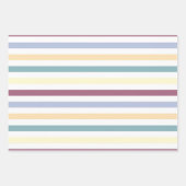 Cute Houses Trees Mountains Modern Pattern Inpakpapier Vel (Voorkant 3)