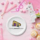 Cute Housewarming Party Borden Papieren Bordje (Feest)