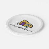 Cute Housewarming Party Borden Papieren Bordje (Gekanteld)