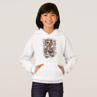 Cute Houthakkers Beverdames Hoodie - Artistiek