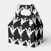 Cute Howling Ghost Halloween Bedankdoosjes (Achterkant)