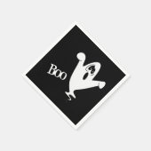 Cute Howling Ghost Halloween Servetten (Hoek)