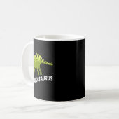 Cute Huayangosaurus Dinosaur Design  Koffiemok (Voorkant links)