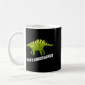 Cute Huayangosaurus Dinosaur Design  Koffiemok (Links)