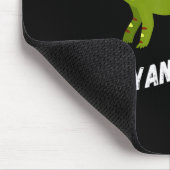 Cute Huayangosaurus Dinosaur Design Muismat (Hoek)