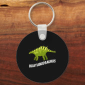 Cute Huayangosaurus Dinosaur Design Sleutelhanger (Voorkant)