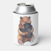 Cute Hugging Bears Blikjeskoeler (Blikje Achterkant)