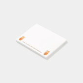 Cute huisdieren Cavia's persoonlijke notities Post-it® Notes (Schuin)