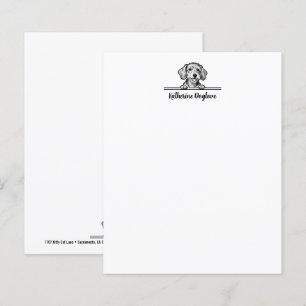 Cute Huisdieren Minimalistisch ontwerp - Hond 1