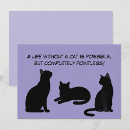 Cute huisdieren silhouetten ontwerp - Katten 1 + t
