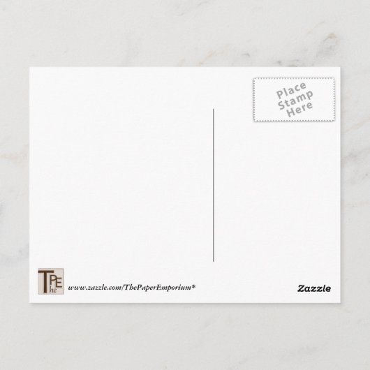 Cute Humboldt Penguin Briefkaarten (Achterkant)