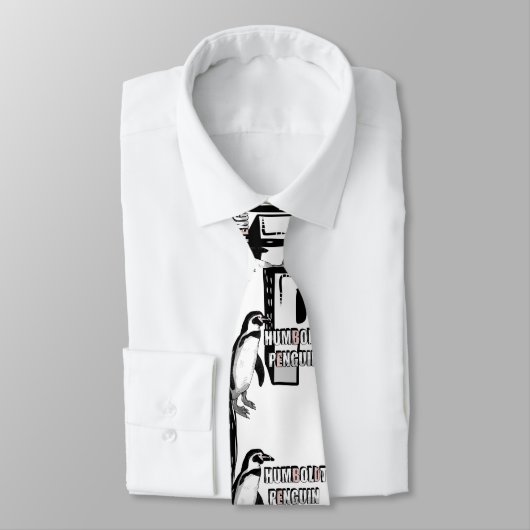 Cute Humboldt penguin Stropdas (Gebonden)