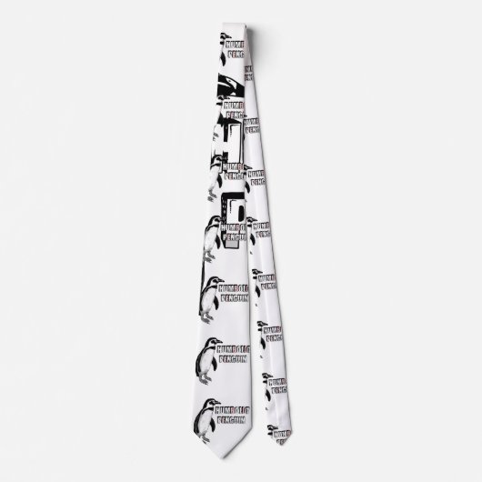 Cute Humboldt penguin Stropdas (Voorkant)