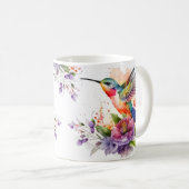 Cute Hummingbird Wrap Koffiemok (Voorkant rechts)