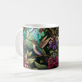 Cute Hummingbird Wrap Koffiemok (Voorkant links)