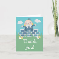 Cute Humpty Dumpty Baby shower Hartelijk dank