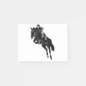 Cute Hunter Jumper Horse Post-it® Notes (Voorkant)