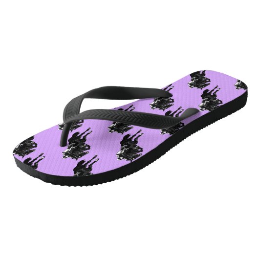 Cute Hunter Jumper Horse Teenslippers (Schuin)