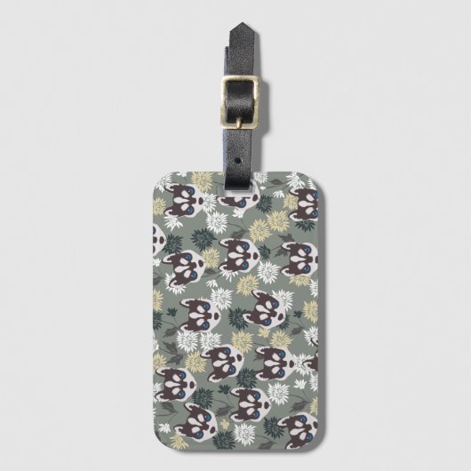 Cute Husky Bagagelabels (Voorkant (verticaal))