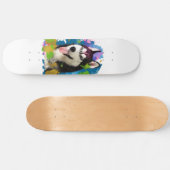 Cute Husky. Persoonlijk Skateboard (Horizontaal)