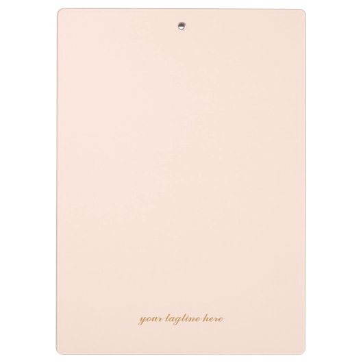 Cute "I am very Busy" Roze en goud Klembord (Achterkant)