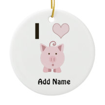 Cute I hartvarkens Desgin