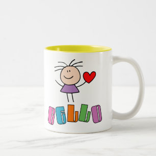 Cute I Love Cello Mok