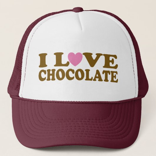 Cute I Love Chocolate Pet Gift (Voorkant)