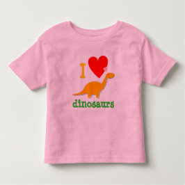 Cute I Love Dinosaurs T-Shirt