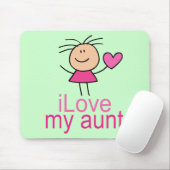 Cute I Love my tante T shirt Muismat (Met muis)