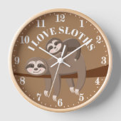 Cute I love sloths girls room decor (Voorkant)