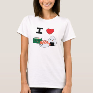 Cute I Love Sushi T-Shirt