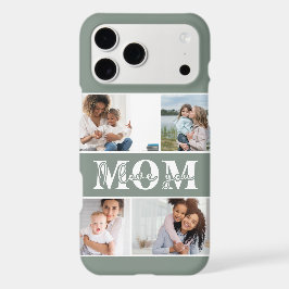 Cute I LOVE YOU MOM Mother's Day Photo