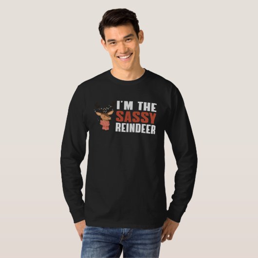 Cute I m Reindeer T-shirt (Voorkant volledig)
