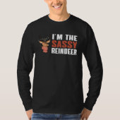 Cute I m Reindeer T-shirt (Voorkant)