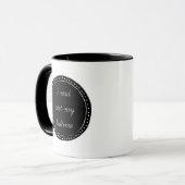 Cute I Read Vorige Mok van mijn slaapkoffie (Voorkant links)