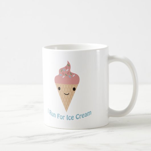Cute I run op ijs Koffiemok (Rechts)