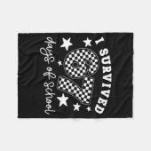 Cute I Survived 67 Days Of School Six Seven Meme T Fleece Deken (Voorkant (Horizontaal))