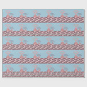 Cute I whaley love you! design Cadeaupapier (Vlak)