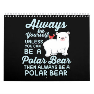 Cute Ice Beer A Polar Beer Lover Kalender