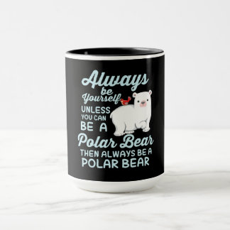 Cute Ice Beer A Polar Beer Lover Mok